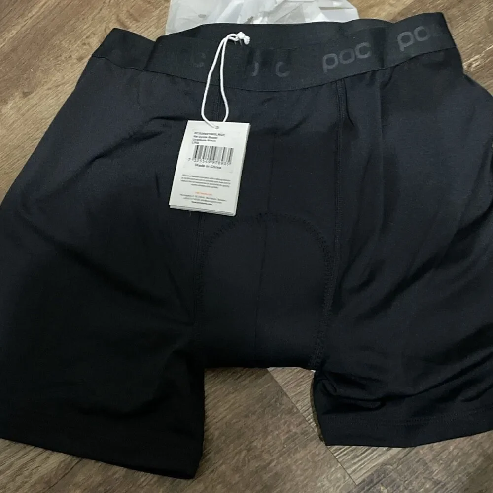 $90 New POC Re-cycle Cycling Boxers Uranium Black Padded Men’s